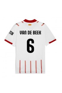 Fotbalové Dres Girona Donny van de Beek #6 Domácí Oblečení 2025-26 Krátký Rukáv